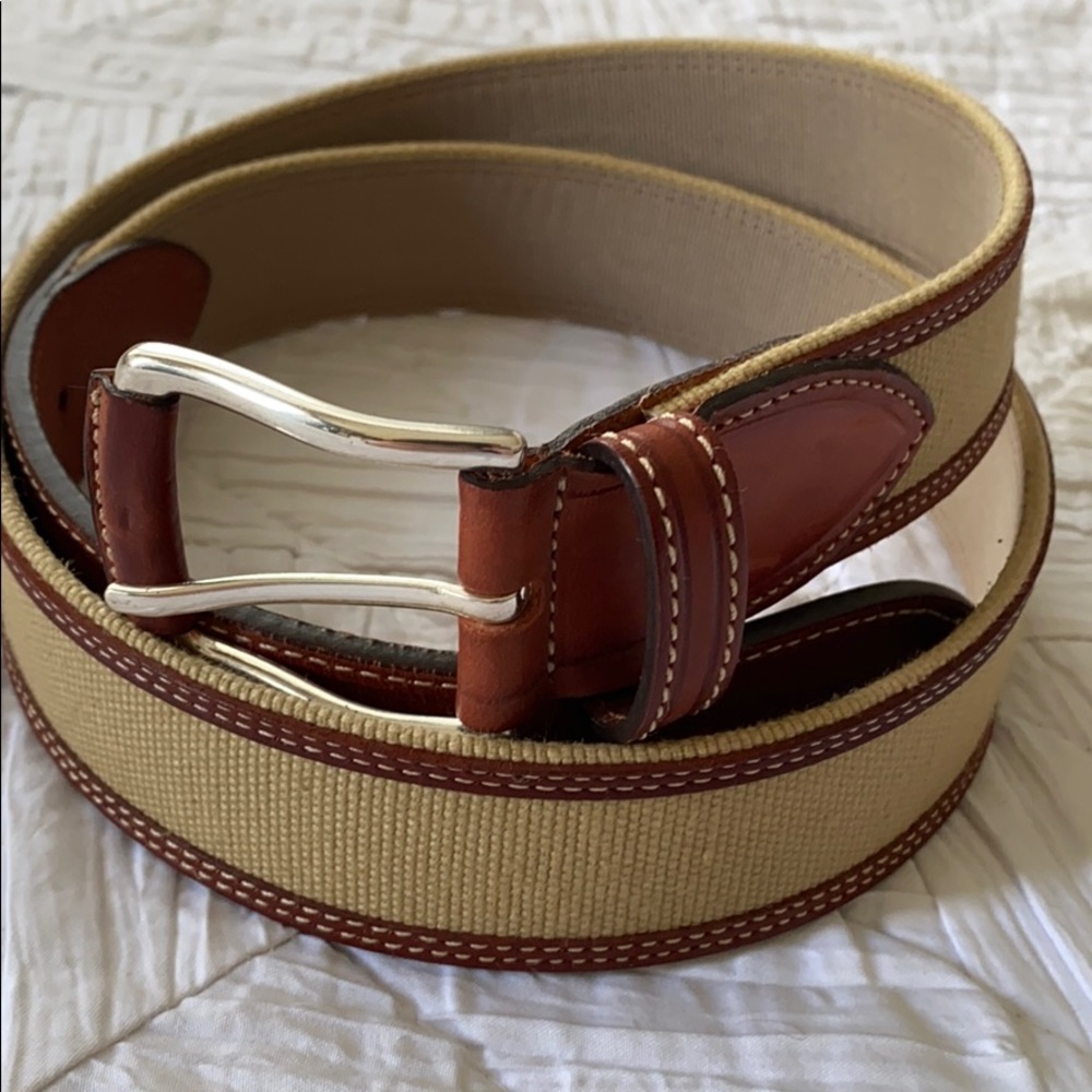 Peter Millar Genuine Leather Belt